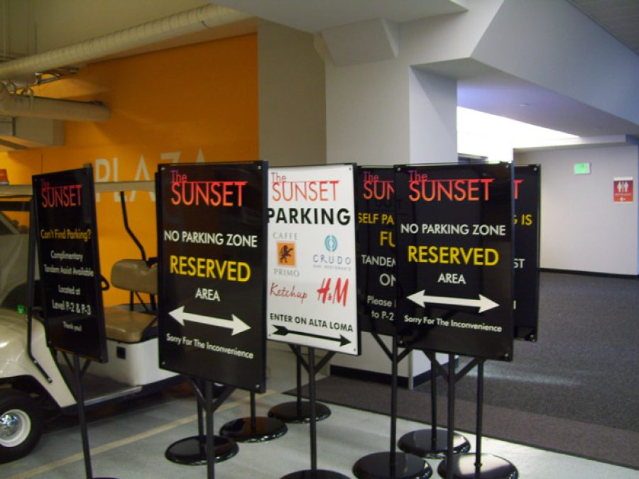 Valet Signs